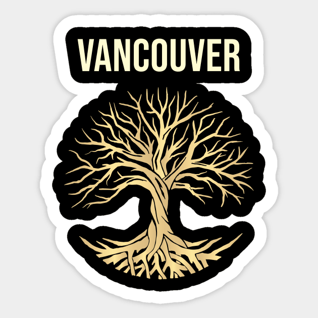 Tree Of Life City Vancouver Sticker by flaskoverhand